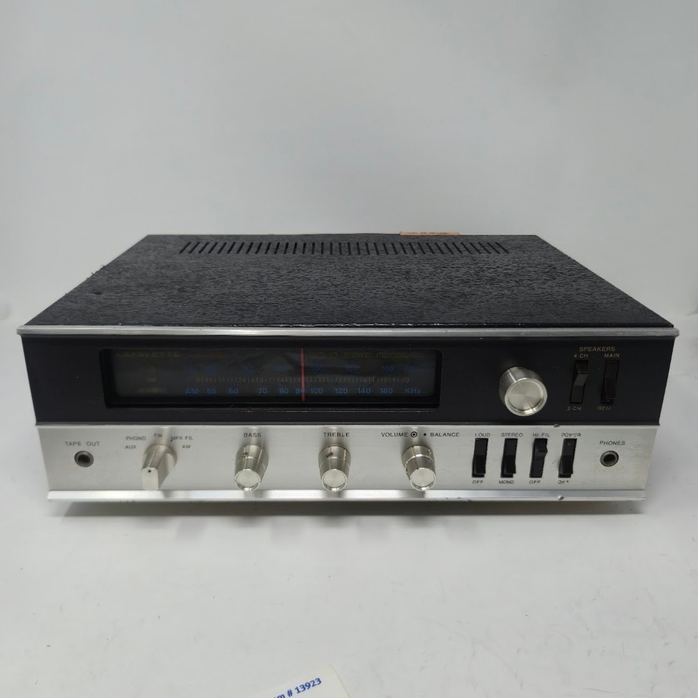 Vintage Lafayette LR-75 Solid State Stereo Receiver - TESTED WORKING EXCELLENT